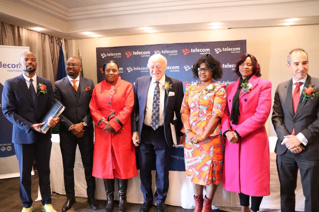 ceotelnam's tweet image. As the first milestone reached under the newly launched Strategic Business Plan,  @TelecomNamibia and the #Spanish company #SATEC signed a N$327 million agreement to modernize our billing system and help automate disconnections and reconnections, thereby reducing delays.