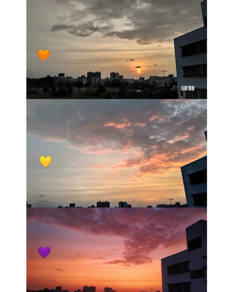 RutujaRK02's tweet image. Staring at the sky restores your hope and makes you connected to nature. Staring at the sky slows you down and offers you a choice and chance to take a deep breath to expand your soul and embrace freedom🧡💜
#Astrophile #skycolour #loveforever
