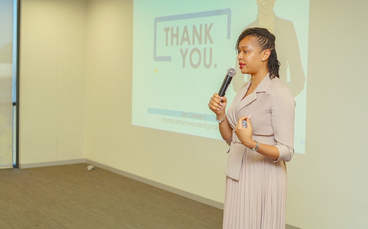 BongoHive's tweet photo. Highlights from the Standard Chartered Women in Tech Cohort 3 pitching sessions held earlier today at Standard Chartered Bank Head Office.

In a few hours, we will find out who the top 5 are!!🥳🙌💃

#DemoDay
#Cohort3
#SCWomeninTechZM https://t.co/JkTU3g71fa