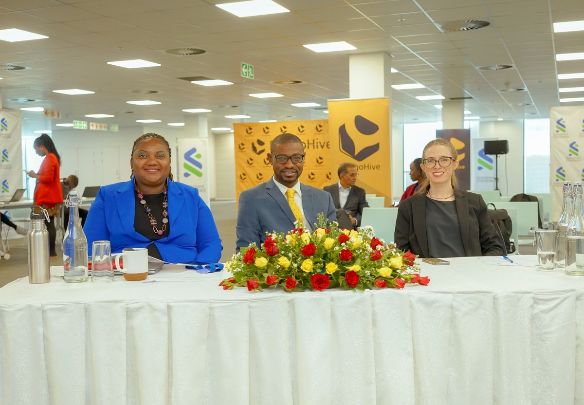 BongoHive's tweet photo. Highlights from the Standard Chartered Women in Tech Cohort 3 pitching sessions held earlier today at Standard Chartered Bank Head Office.

In a few hours, we will find out who the top 5 are!!🥳🙌💃

#DemoDay
#Cohort3
#SCWomeninTechZM https://t.co/JkTU3g71fa