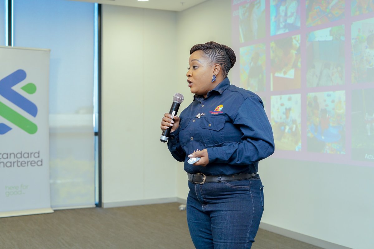 BongoHive's tweet photo. Highlights from the Standard Chartered Women in Tech Cohort 3 pitching sessions held earlier today at Standard Chartered Bank Head Office.

In a few hours, we will find out who the top 5 are!!🥳🙌💃

#DemoDay
#Cohort3
#SCWomeninTechZM https://t.co/JkTU3g71fa