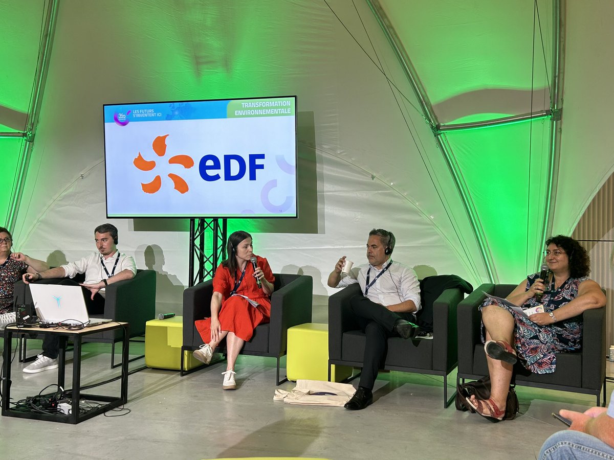 Sabine Mirtain-Roth, Représentante territoriale Alsace EDF, intervient au salon <a href="/360GrandEst/">360 Grand Est</a> pour parler du jumeau numérique👥

« Le jumeau numérique vient remettre de l’ordre et faciliter la collaboration entre les services tout en respectant les normes RGPD » 💡