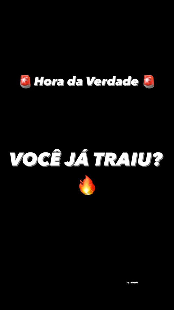 alguem que anime ser sincero?