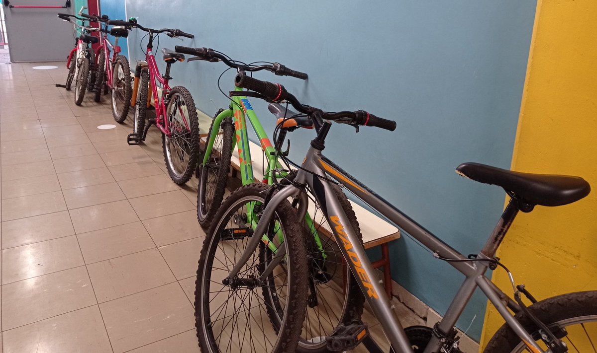 ceipmmozgz's tweet photo. 🚲Contando con el apoyo de La Cicleria vamos renovando nuestro banco de bicis. Para ello, adquirimos 6 bicis reutilizadas para nuestras UDs

📣¡Familias!¿Tenéis bicis por casa que no utilicéis?En el cole les damos una nueva vida,¡No tengas pereza y tráela!🚴

#ceipmmozgz #EF #BTT https://t.co/ZWs6rbtwur