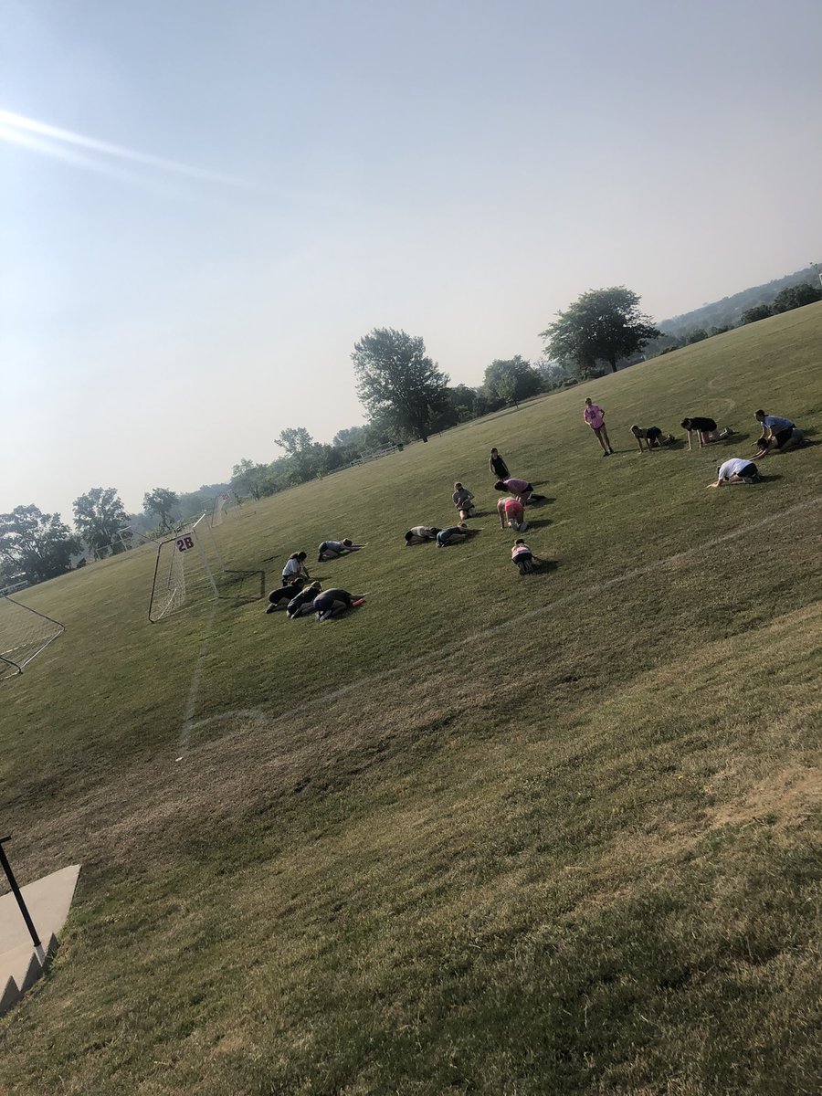 WOW what a fantastic time trial!!  These brave stangs did awesome this morning-see everyone tomorrow AT school AT 7am!  💚💛🐎#soexcited #summermiles