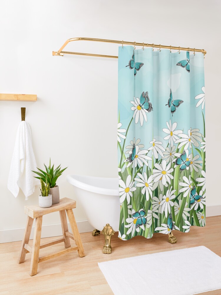 #daisies and #butterflies #showercurtain available on my #redbubble store
redbubble.com/i/shower-curta…
@redbubble #findyourthing #curtain #bathroomdecor #spring #floral #flower #flowers