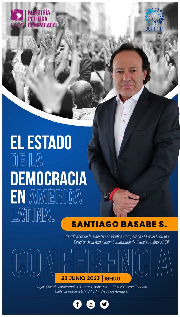 Para las personas que no pueden acompañarnos de forma presencial aquí les dejamos el link para conectarse de forma telemática facebook.com/AecipEc?mibext….   Les esperamos a todos en este gran evento.