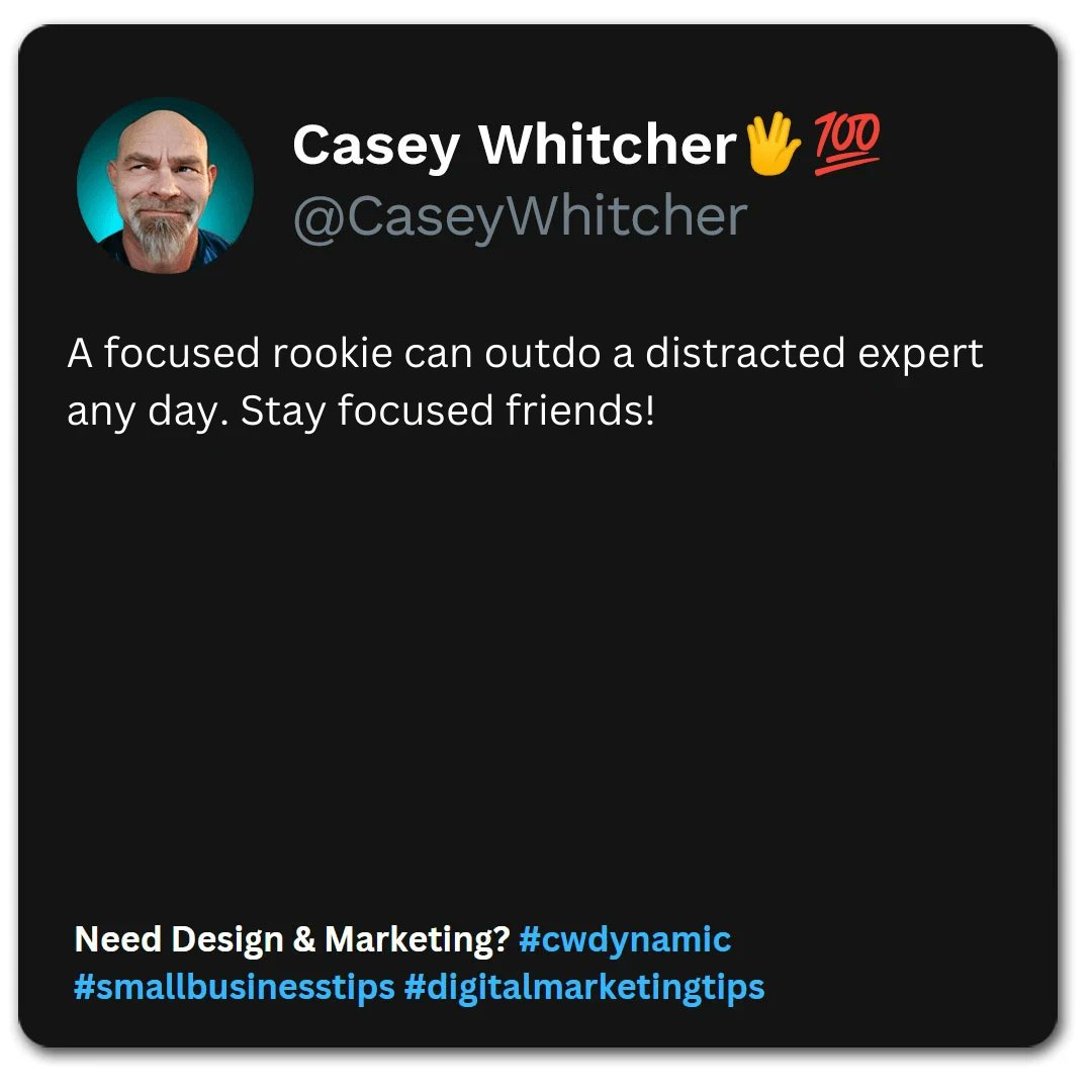 CaseyWhitcher's tweet image. #Cwdynamic #smallbusinesstips #digitalmarketingtips