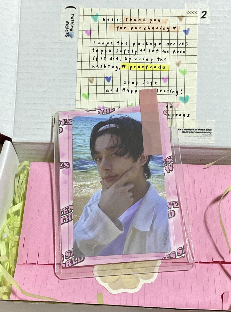 sunjakebuys's tweet photo. LOVE MAIL 
— feedback ; jake pogi pc
hi @boxoframyeonz! ♡ jake pogi arrived safely! thanks for packing them securely and for the cute freebies hihi 🍧
꒰ 🍥 #proofsada #gastosniazmalala ꒱ https://t.co/EEsJ6SI0ri