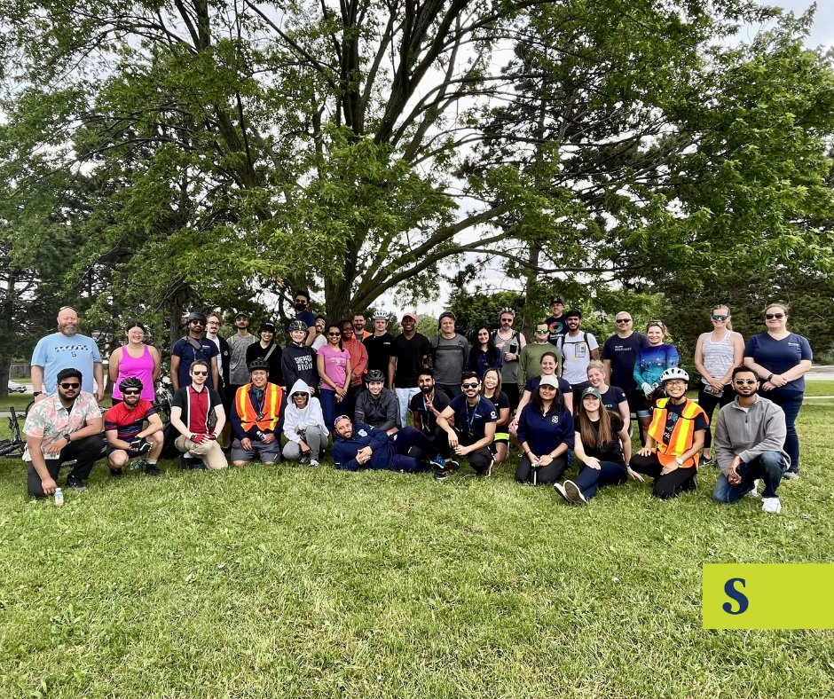 On June 16, Sheridan Bike Hub hosted the 6th annual Tour de Sheridan to celebrate cycling with Sheridan students and staff, completing about 1029 km! 🎉 Way to go, Bruins! Learn more about the Sheridan Bike Hub and stay tuned for future events: sheridan.mobi/3NFrdab