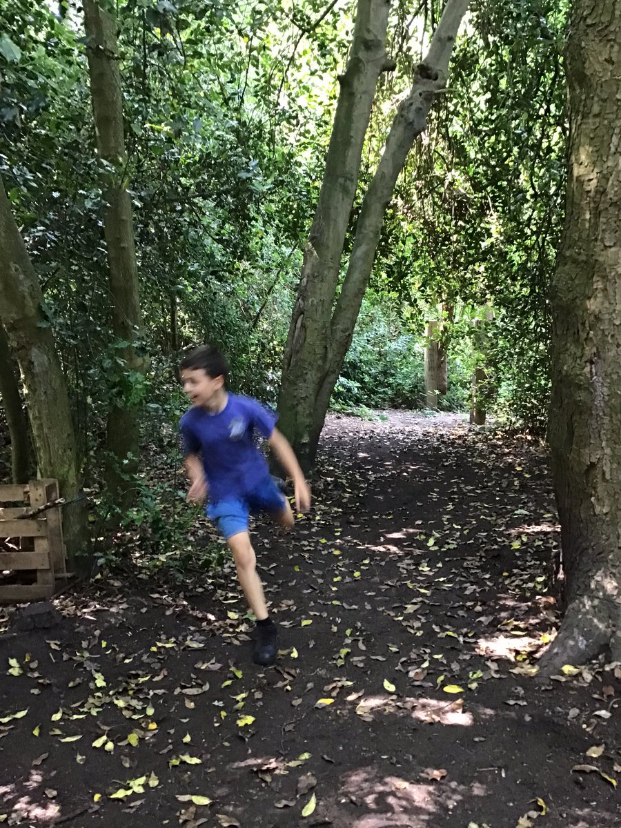 Christletonpri's tweet photo. Year five had a lovely outdoor session playing wide games in forest school #cpspe #cpssport https://t.co/MP1nX8k9f1