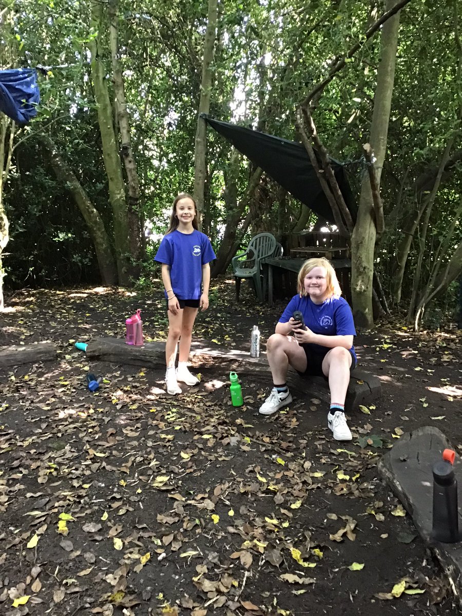 Christletonpri's tweet photo. Year five had a lovely outdoor session playing wide games in forest school #cpspe #cpssport https://t.co/MP1nX8k9f1