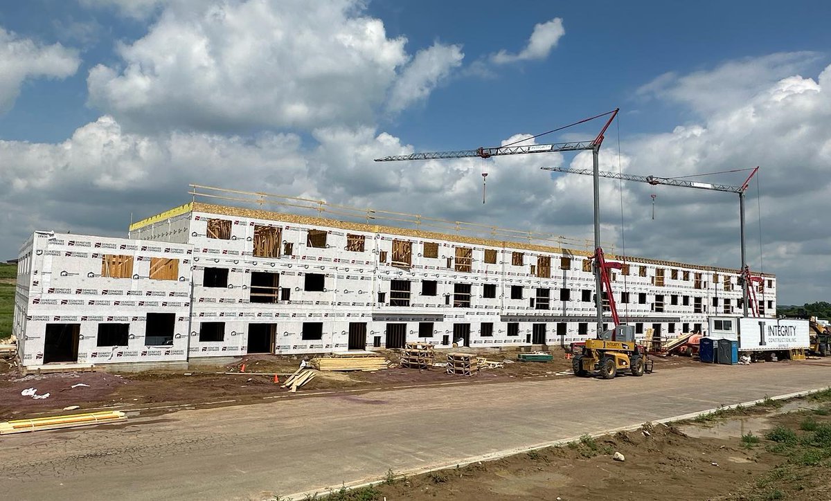 IntegritySF's tweet image. Framing the 4th floor at the Willows South Commons. #IntegritySF #FramingContractor