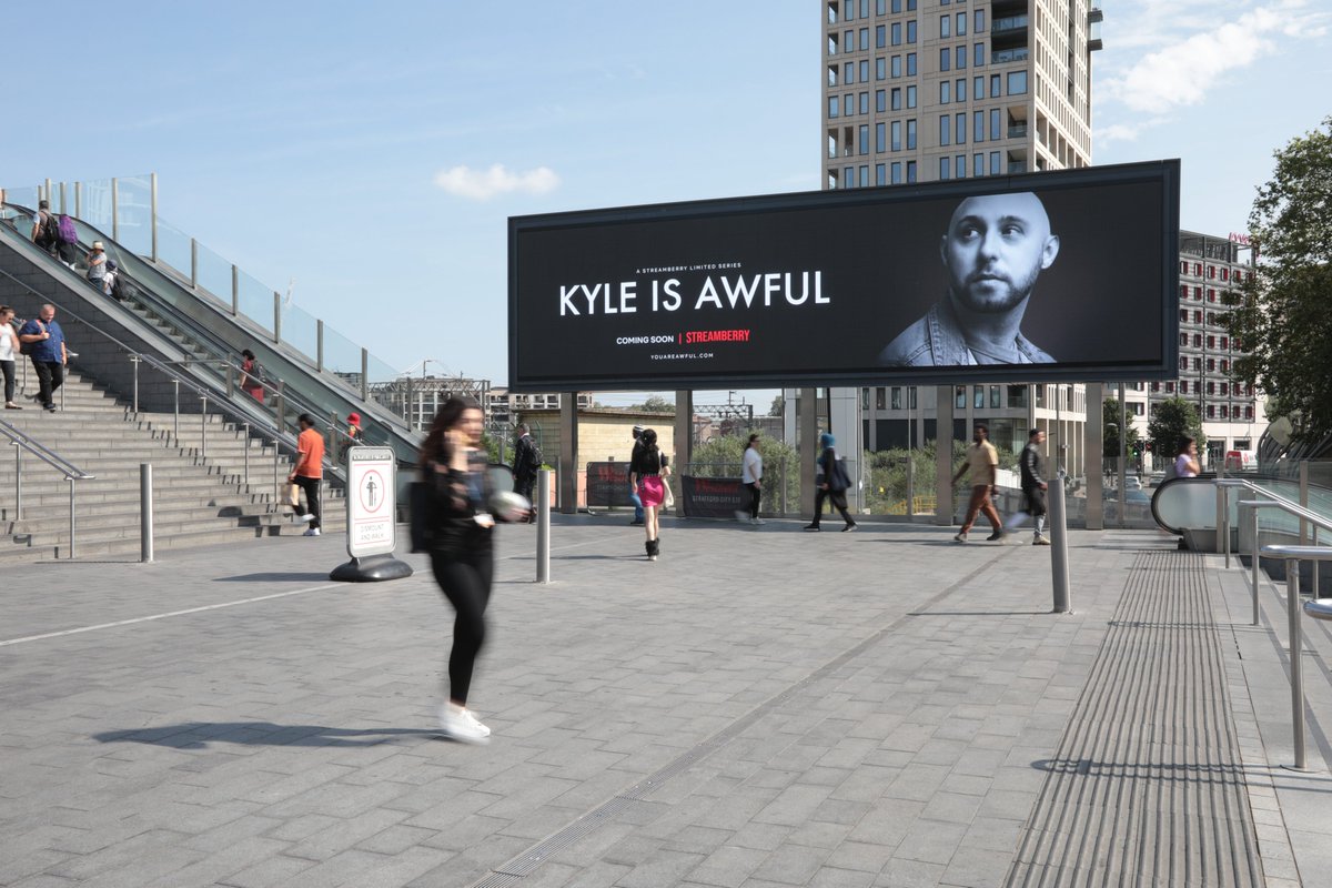 Kyle Is Awful, now streaming in London. #YouAreAwful