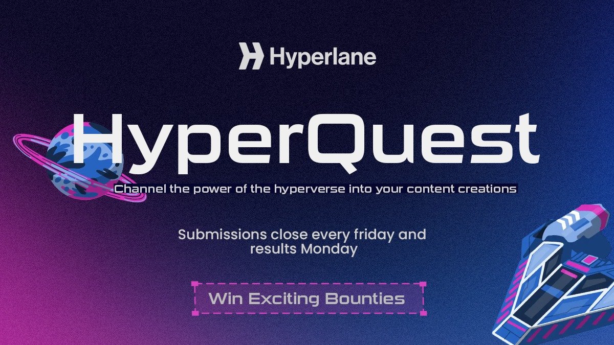 📢 Get ready, Hyperlane India community!

Introducing HyperQuest, an exciting event that will engage, inspire, and showcase your creative talents while promoting knowledge sharing.

 Here's what you need to know: