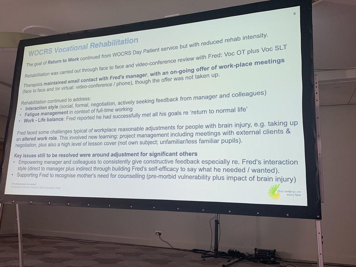 Lack, D’Souza &amp; Bouscarie single case study auditing the pathway against INCOG guidelines w vocational rehabilitation

#CCDSymp2023