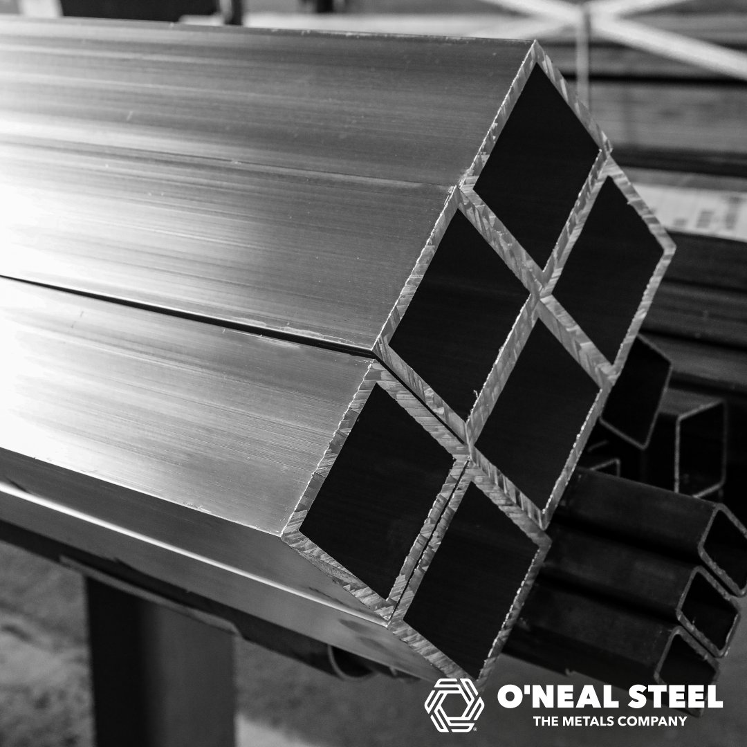 O'Neal Steel provides an extensive inventory of metal shapes ranging from tubing and plate to beams. 

We've got the material to support any of your application needs. 

Learn more:
bit.ly/3DdKvfO

#weareonealsteel #metalsupplier