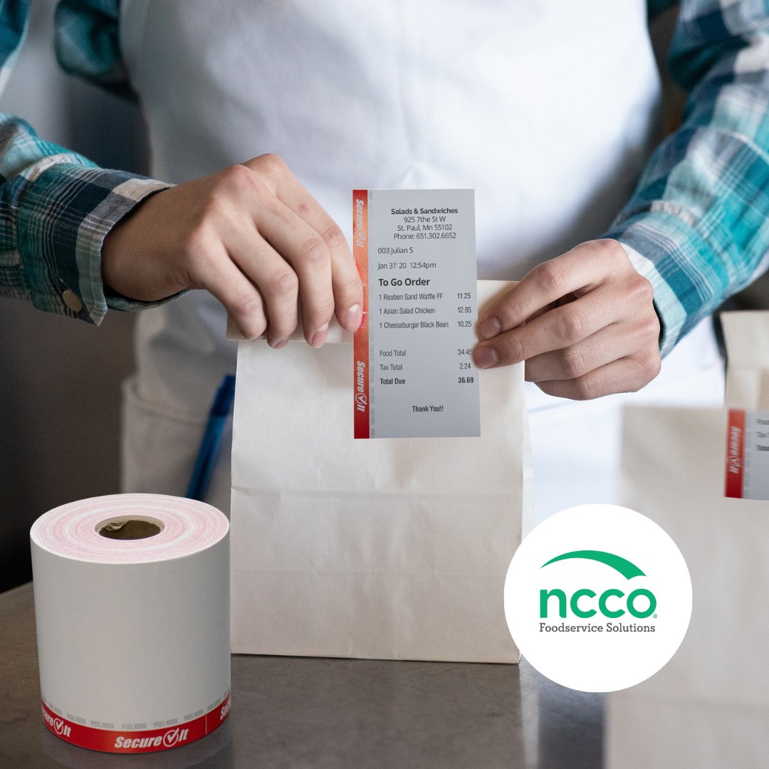 SecureIt™ Tamper-Evident Labels reassure your 
customers that their delivery order is safe.  
A simple label and the correct delivery containers can go a long way in helping you become your customers' go-to takeout restaurant. 

ncco.com/products/tampe…

#NCCO #TamperEvident
