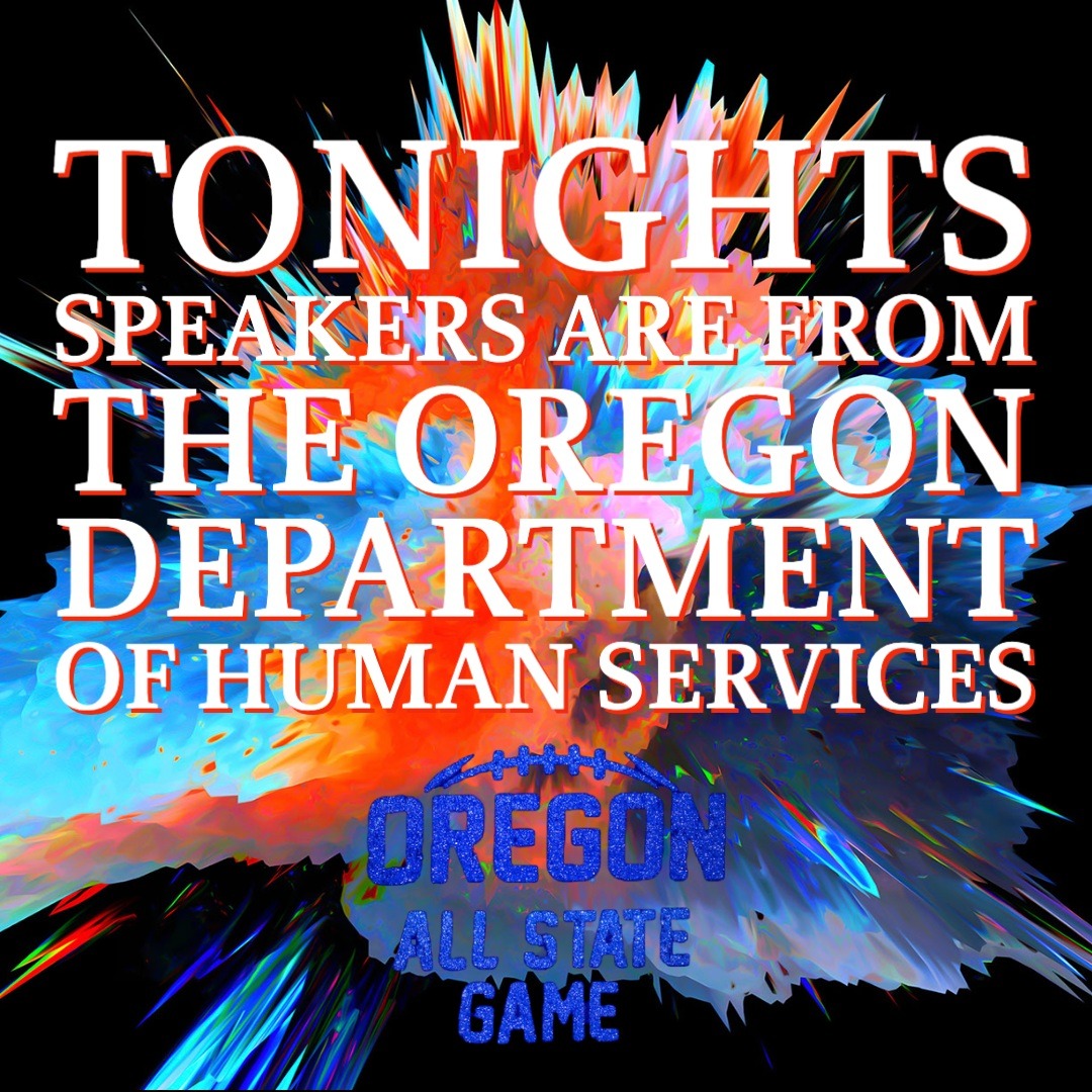 OregonBowl's tweet photo. Tonights guest speakers will be giving personal first hand examples to Oregon All State Game athletes on what life is really like in the foster system.
#OregonAllStateGame #OregonDHS #FosterCare #FosterChildrenSpeak #Foster https://t.co/PQyNZtF2Qf