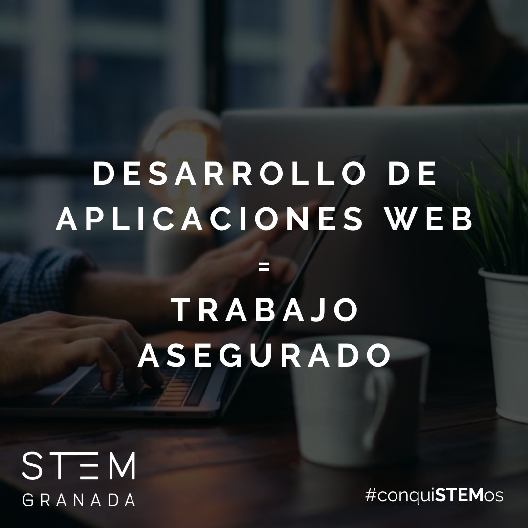 STEMgranada's tweet photo. 💼 Según el Instituto de Estadística y Cartografía de Andalucía, el 74,1% de los alumnos de Grado Superior en Informática de Granada encontraron trabajo un año después de finalizar sus estudios.

💪 ¡En Escuela STEM Granada trabajamos para que TODOS nuestros egresados trabajen! https://t.co/sqApKwkCEm