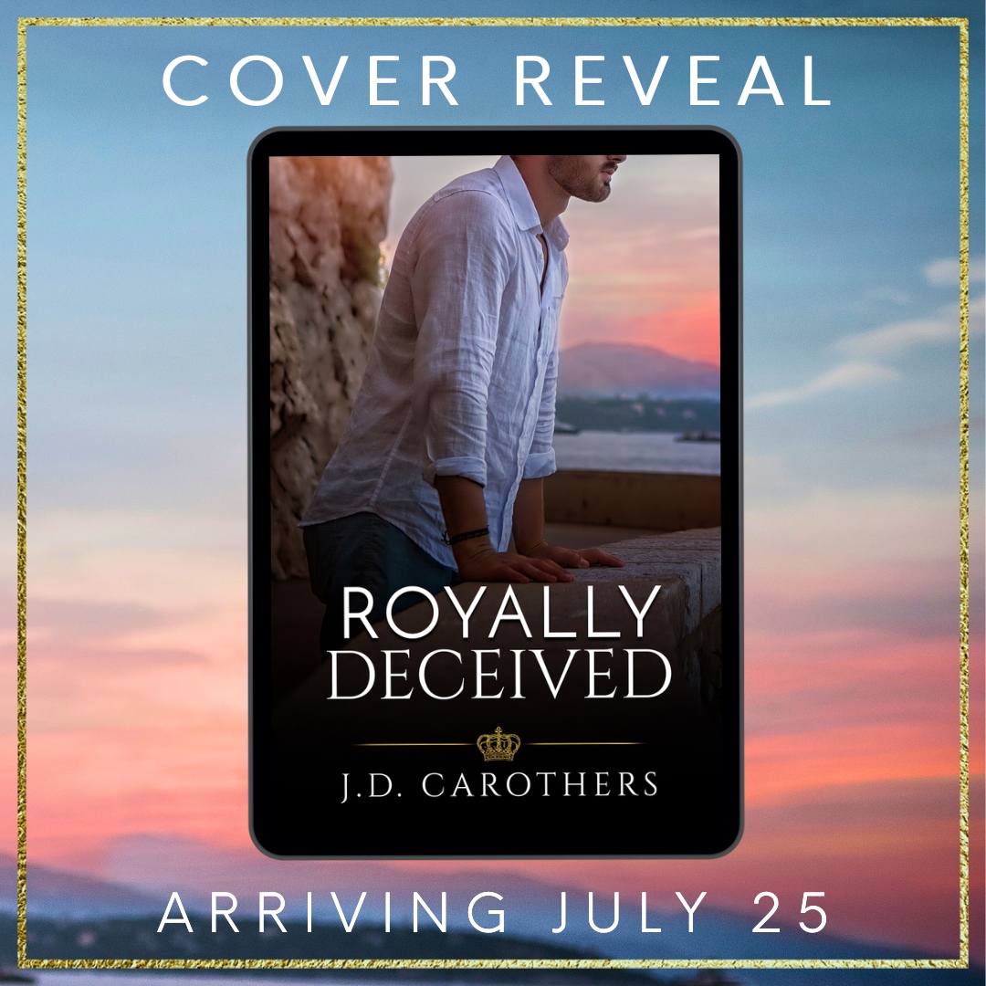 💕COVER REVEAL 💕
Prince Xander has one job to do: become king. Unfortunately, that means the confirmed bachelor must find a bride.

Check out this amazing cover! ROYALLY DECEIVED is now available for PREORDER, with audio currently in production. 
📚️ amzn.to/3Jr8aOv