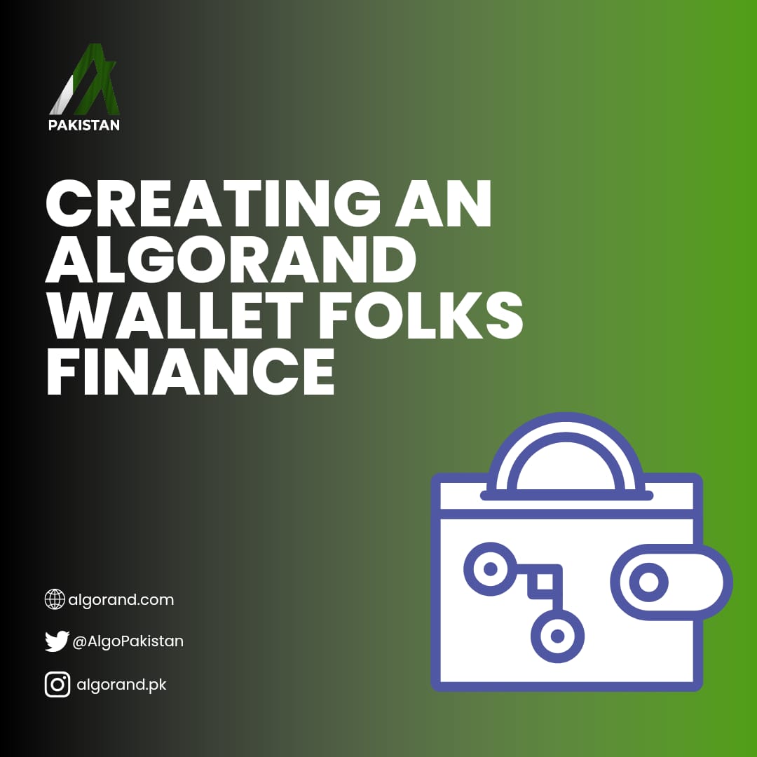 Algorand_Pak's tweet photo. Learn the basics of blockchain, DeFi, and how to manage your digital assets on Folks Finance.
Go from crypto-zero to crypto-hero!
https://t.co/tMOx6NcGnX
#AlgoPak #Algorand https://t.co/fGnmMPWowJ