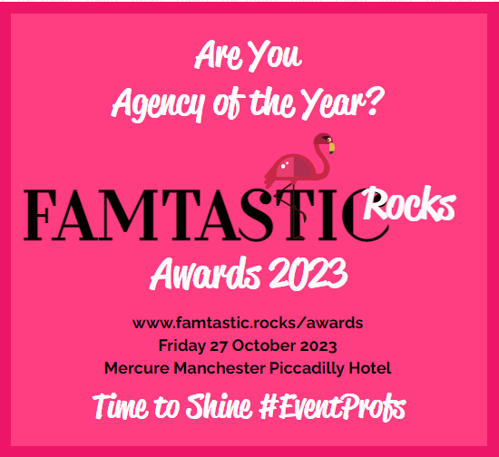 Timed to get your entry in for the #FamtasticRocks #Awards #EventProfs
It's free to enter & takes only a couple of minutes so flock on over to famtastic.rocks/awards
#TimetoShine #EventProfs #Agencies
