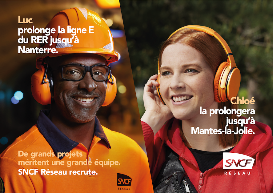 📣Un grand bravo à notre agent Luc SABIN de la brigade voie de PSL <a href="/SNCFReseau/">SNCF Réseau</a>, affiché dans plus de 200 gares d'IDF ! Son travail exemplaire véhicule des messages forts et contribue à promouvoir le recrutement. Relevez le défi du réseau et rejoignez-nous :emploi.sncf.com/relevez-le-def…