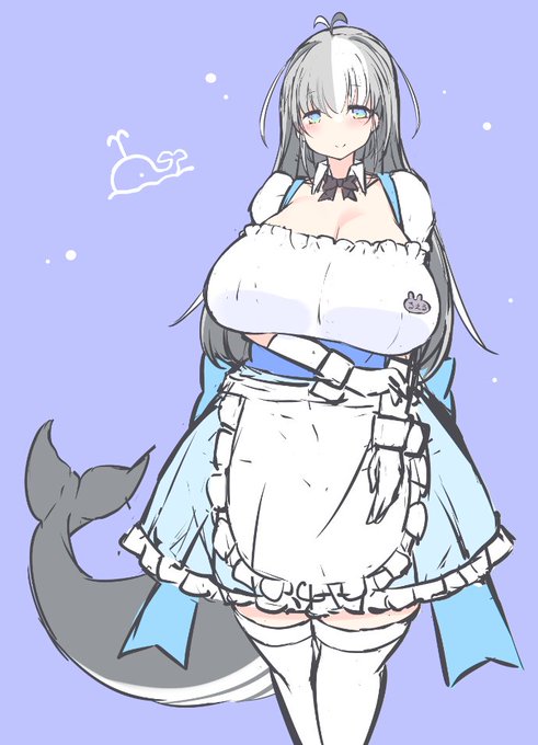 某お店の追加スタッフさんのデザインを練ってみたりするテスト🐋 