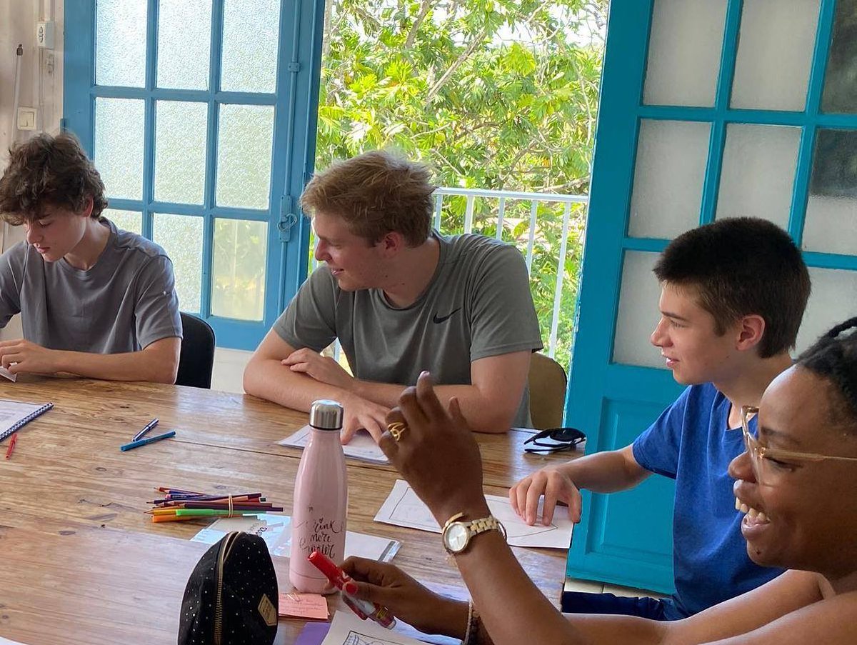 SJShrewsbury's tweet photo. Recap of the French Club in the French Caribbean, amazing beaches, stunning views, lessons learned, a full immersion into this incredible place and culture!

A lifetime of memories being made! SJ truly provides some incredible opportunities for our students to see the 🌏! https://t.co/oYPq8PZ2Cq