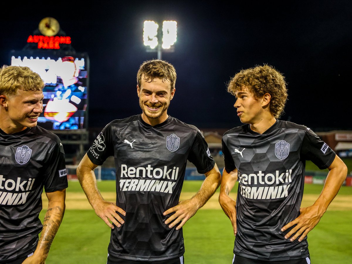Memphis901FC's tweet photo. At 15 years and 149 days old, Hernando's own Calvin Harrison became the youngest Beale St. Boy ever in his pro debut last night!

Let's go Calvin!

#DefendMemphis https://t.co/9365WOid2P