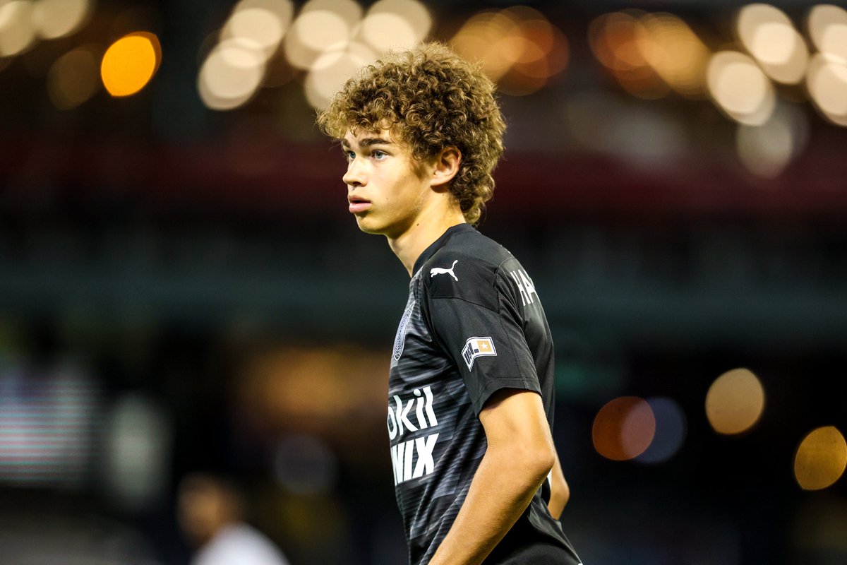 Memphis901FC's tweet photo. At 15 years and 149 days old, Hernando's own Calvin Harrison became the youngest Beale St. Boy ever in his pro debut last night!

Let's go Calvin!

#DefendMemphis https://t.co/9365WOid2P