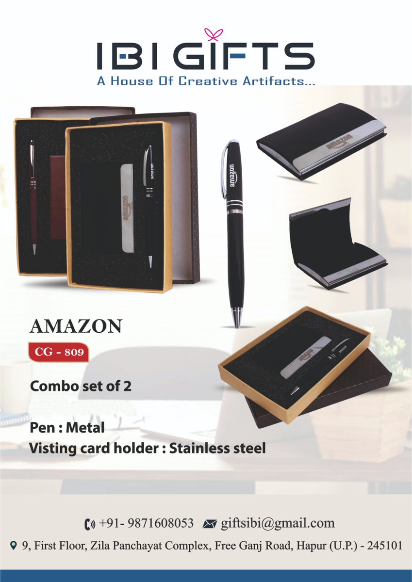 Premium 2-in-1 Gift Set. Perfect for Executive Corporate Gifting. 2-in-1 Gift Metal Pen and Metal Keychain. Comes with Premium Gift Box.
 #corporategifting #gifts  #promotionalgifts #business #businessgifting #brandedgifts #Hapur
