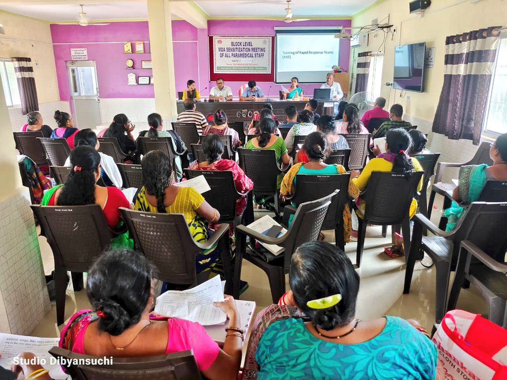 The Paramedical staff training on MDA-ELF 2023 was conducted today at CHC Keluapalli under the Chairmanship of Superintendent. The MDA programme is going to be conducted from 10th to 19th August 2023 in the district.
#filariaelimination
#mda2023
