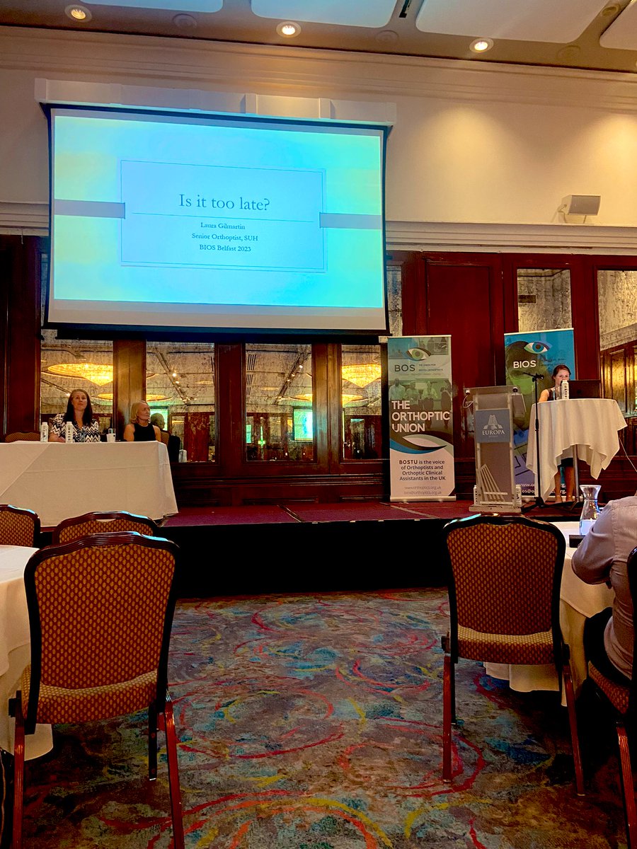 Great to have RoI representation today at <a href="/BIOS_Orthoptics/">BIOS</a> 2023 Conference, well done Laura from CHO1 Sligo