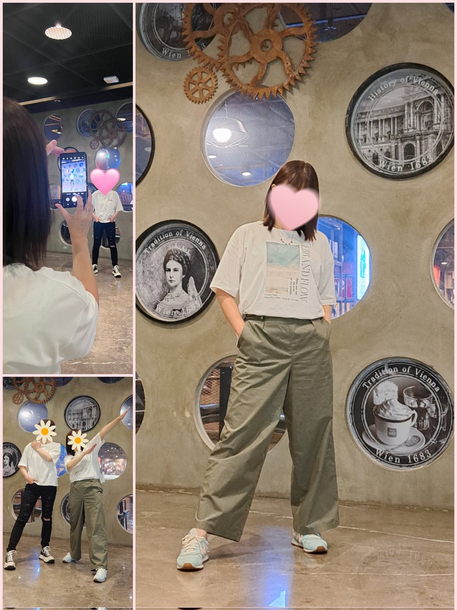 makinInfinity's tweet photo. ＊初♡韓国旅行の記録＊
　　　　　　(ボゴムくん大好き編)

同じようには、なかなか出来ない🤣
ヘジュン教えて～💕
ボゴム～と言いながら撮影しあいっこ楽しかった♪♪♪

2023.6.15PM
@BOGUMMY
@YU_BOGUM 
@fan_of_pbg
#青春の記録
#청춘기록
in #PANentertainment https://t.co/tCo2kEOqUw