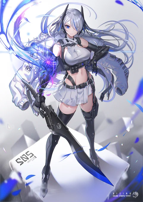 近未来的なモチーフの女の子は好きかい?╰( ⍢ )╯