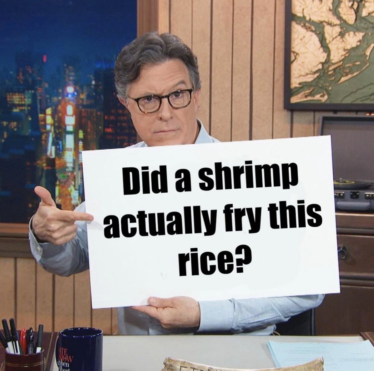 Sure did. #ShrimpFriedRice
