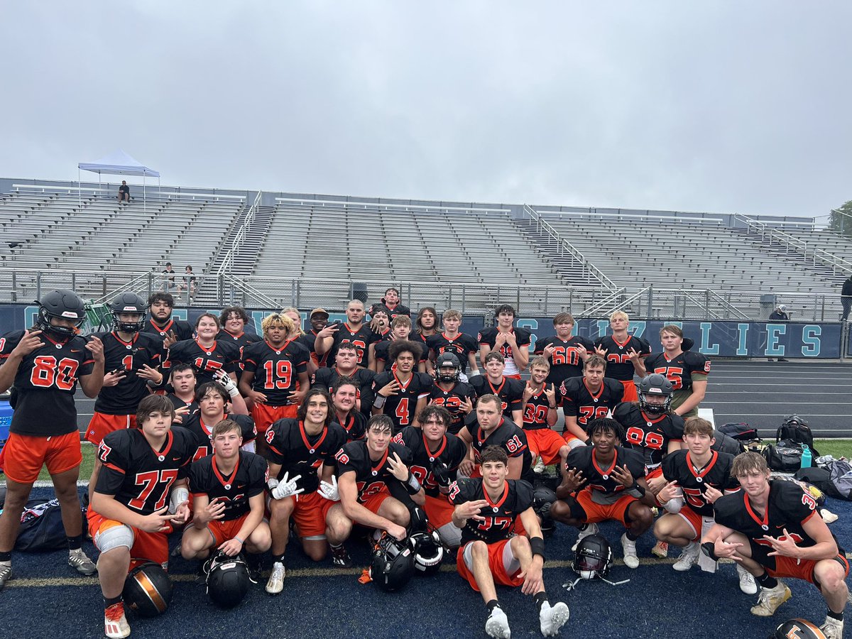 Day 2 of OTA’s at Creekview, our Ramblers got better working against these teams in larger classifications. Loved the physicality and the toughness that our boys showed!