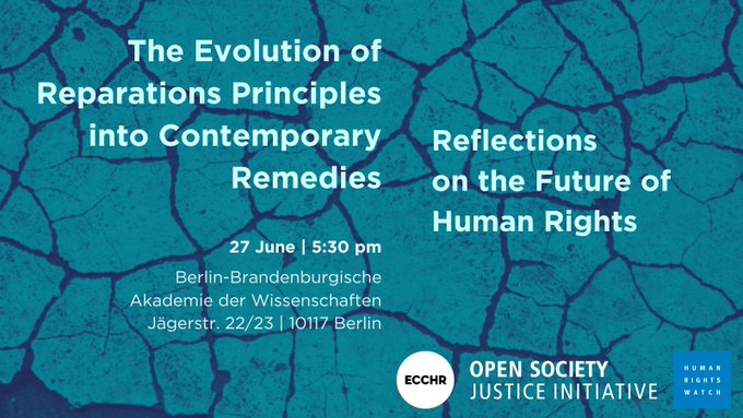 ECCHR (@ecchrberlin) on Twitter photo We need decolonial approaches to reparations for colonial crimes! Listen to Patrick Kauta, lead council in Litigation @ Namibia High Court, and <a href="/chartous/">Charles Taku</a>, ICC lead defense council, at the June 27 panel discussion by ECCHR, <a href="/hrw/">Human Rights Watch</a> <a href="/OSFJustice/">Open Society Justice Initiative</a> 👉ecchr.eu/en/events/ We need decolonial approaches to reparations for colonial crimes! Listen to Patrick Kauta, lead council in Litigation @ Namibia High Court, and <a href="/chartous/">Charles Taku</a>, ICC lead defense council, at the June 27 panel discussion by ECCHR, <a href="/hrw/">Human Rights Watch</a> <a href="/OSFJustice/">Open Society Justice Initiative</a> 👉ecchr.eu/en/events/