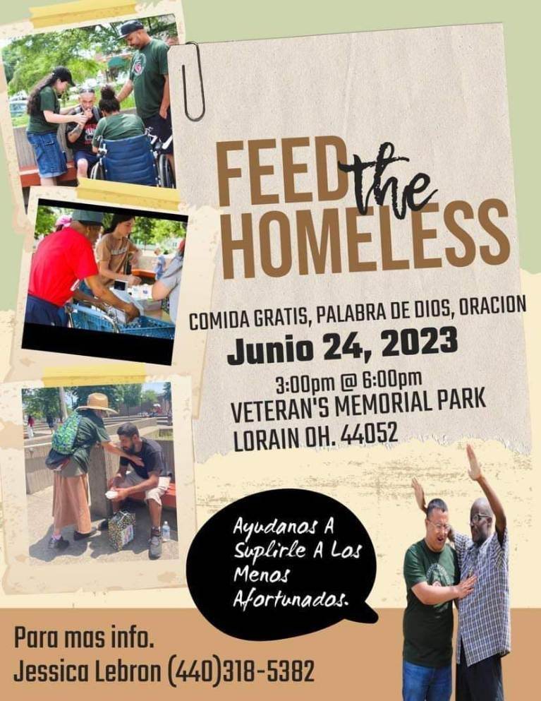 TheLCADAWay's tweet photo. Feed the Homeless, June 24th at Veteran's Park from 3p-6p https://t.co/hS40jjjW3D