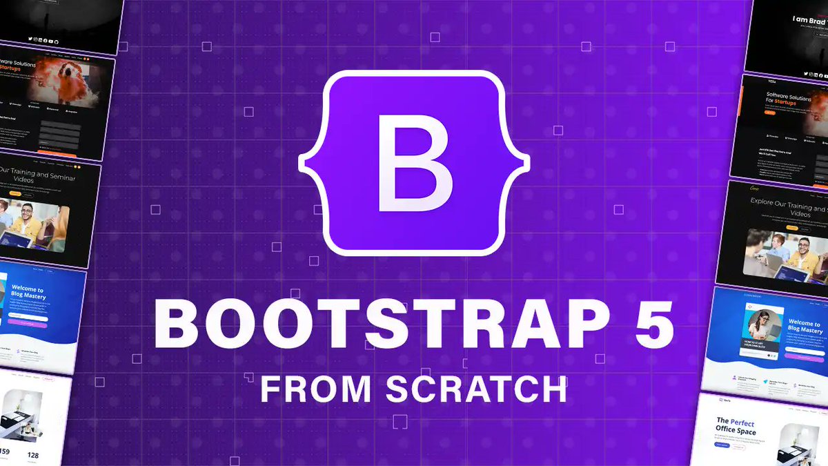 traversymedia's tweet image. 🚨 COURSE & PROMO ALERT
I have released my Bootstrap 5 From Scratch course on both my own website and Udemy.
Use the code BOOTSTRAP5DAY to get it for just $10 from either site.
TM (Includes premium docs)
traversymedia.com/bootstrap-from…
Udemy
udemy.com/course/bootstr…