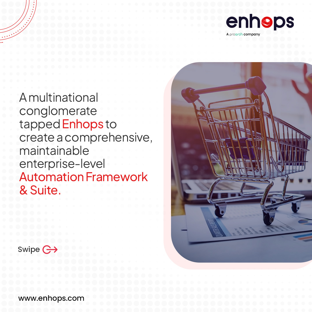 enhopssolutions's tweet image. A multinational conglomerate engaged Enhops to develop a fully optimized, enterprise-scale #AutomationFramework and Suite, aiming to streamline their regression cycle.
Read the full story here: tinyurl.com/37hksheh
#automationsolutions #testautomation #performacetesting