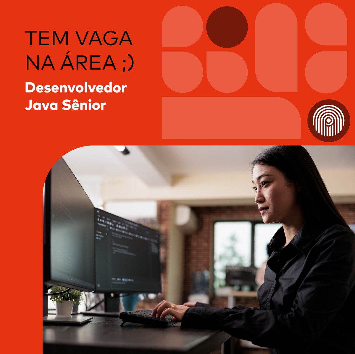 Plusoft's tweet photo. Se você tem vontade de trabalhar na Plusoft, temos uma boa notícia! 

Abrimos uma nova vaga de desenvolvedor Java sênior! 
Para saber todos os detalhes e se candidatar, basta clicar no link: https://t.co/D6YUvns7DG https://t.co/1EMjSZXiBZ