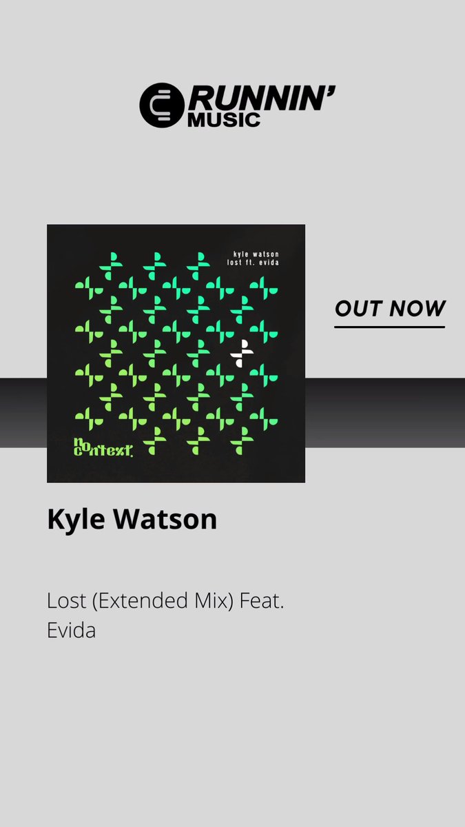 runninmusic's tweet image. Kyle Watson - Lost feat. Evida

Stream 
youtu.be/n81ZwexnEKI 

Label: No Context Records 
Out Now: beatport.com/track/lost/176… 

#KyleWatson #Evida
#runninmusic #runnin #dj #djsets #techhouse #techhousemusic #techhousedj #youtube #dancemusic  #runninmusicgroup #techhousenation