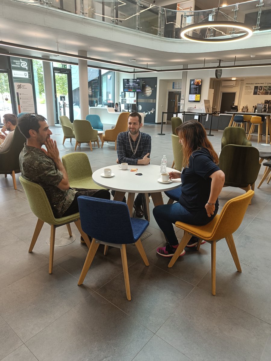 UKSpaceAcademy's tweet photo. It's all go at Day 1 of our Space to Learn Symposium! We're so excited to finally be here and meet our incredible Space Advocates in person 🚀💫🪐🥳
#NSAS23 #SpacetoLearn #scienceeducation #STEM https://t.co/sErlj0WZbK