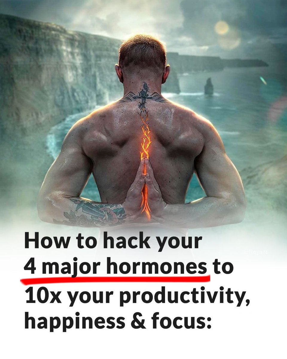 HOW TO HACK YOUR 4 MAJOR HORMONES TO 10X YOUR PRODUCTIVITY, HAPPINESS & FOCUS: