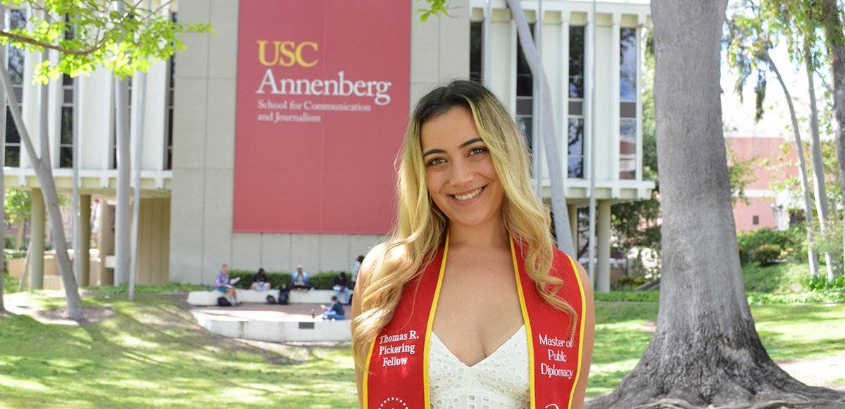 What can you do with an APSIA / @PublicDiplomacy degree + @PickeringProg?

Read about recent grad Bella Chavez in the @USCAnnenberg magazine

annenberg.usc.edu/news/commencem…

#APSIAAlumni