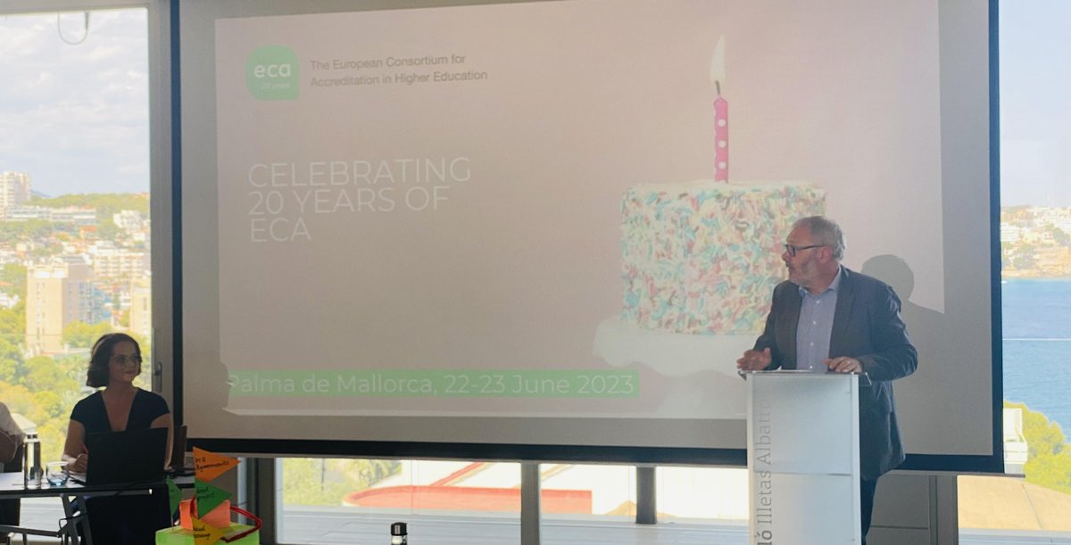 ECA_association's tweet photo. CELEBRATING 20 YEARS!🙌 Our outstanding speakers reflect on the issue of quality assurance in a changing world, driven, among other things, by the extremely rapid development of technology and artificial intelligence.🙏 https://t.co/7FJnmd8Z9h