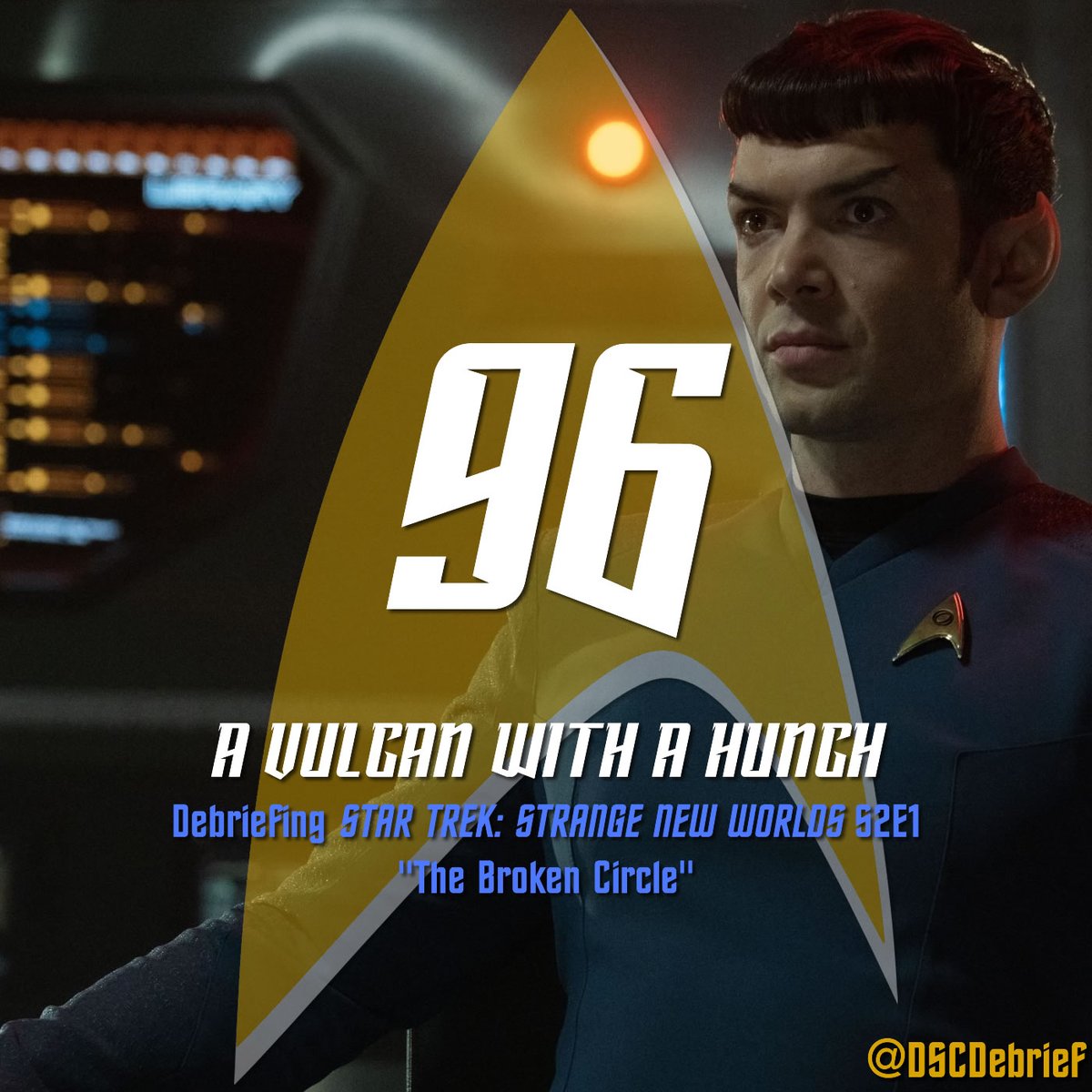 New episode! Listen in as the Debrief crew breaks down the second season premiere for #StarTrek #StrangeNewWorlds, "The Broken Circle!"

Plus, a catch-up with our panel and some additional thoughts on @TrekResurgence: discoverydebrief.podbean.com/e/96-a-vulcan-…
